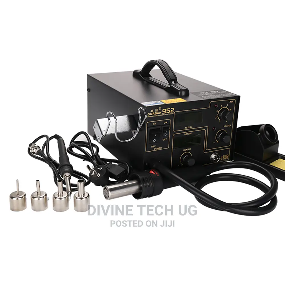 Gordak 952 Soldering Iron 2 In1 SMD Rework Station Double Di