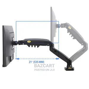 Dual Screen Monitor Flexible Mount 17-27 Inch