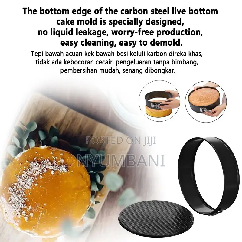 Cake Mould Set Multi-shape