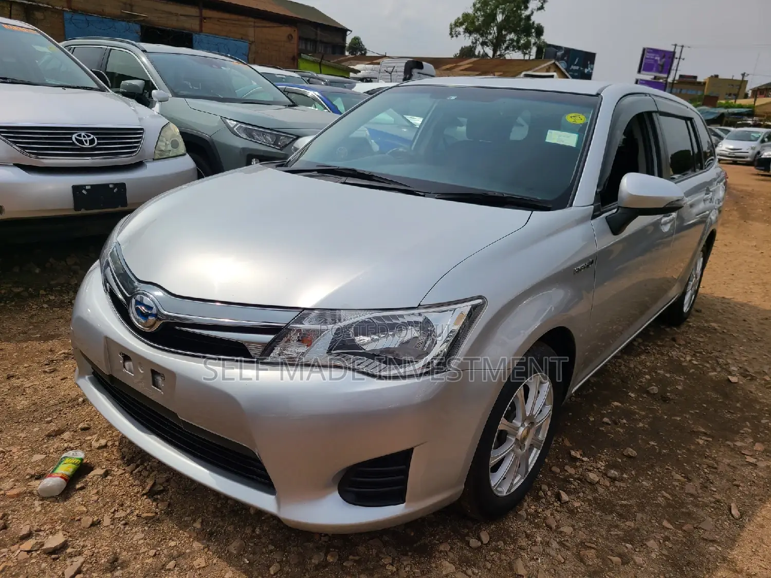 Toyota Fielder 2014 SV Premium Silver