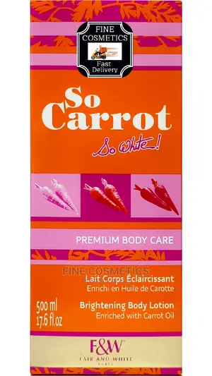 Original Fair and White So Carrot Brightening Lotion Big500g