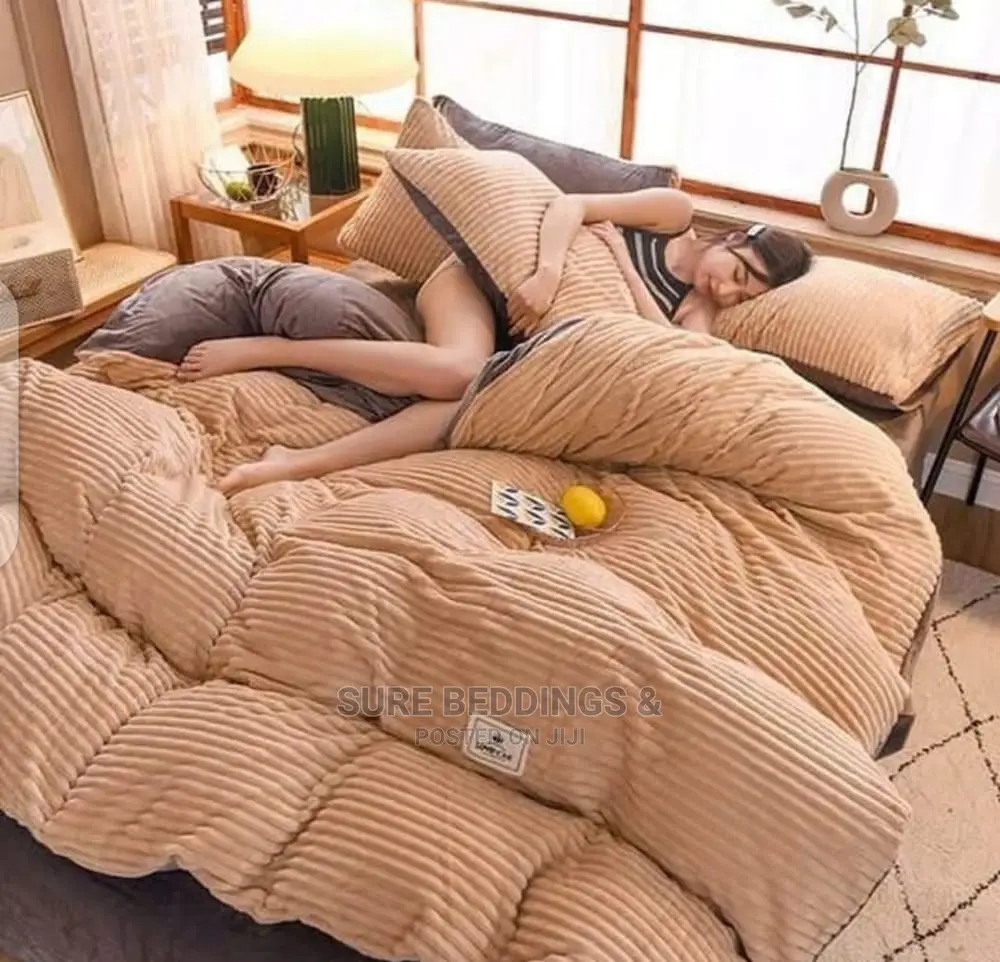 Coral Velvet Duvet
