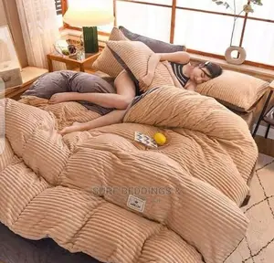 Coral Velvet Duvet