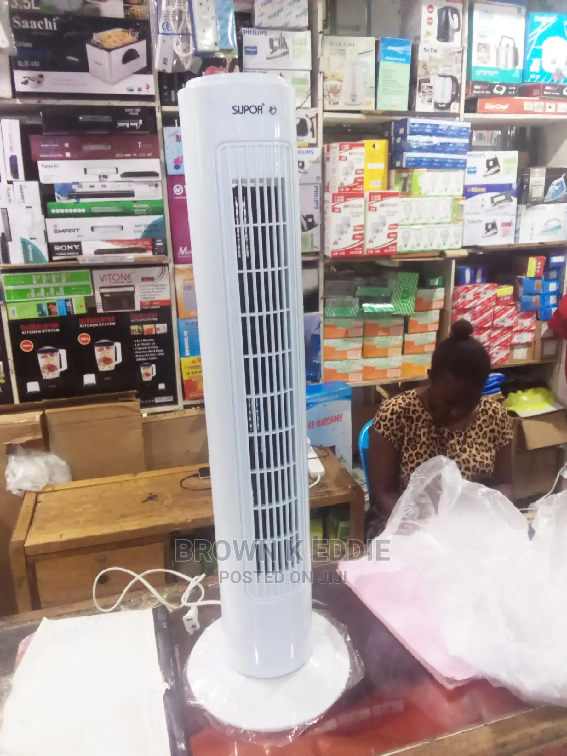 Tower Fan White