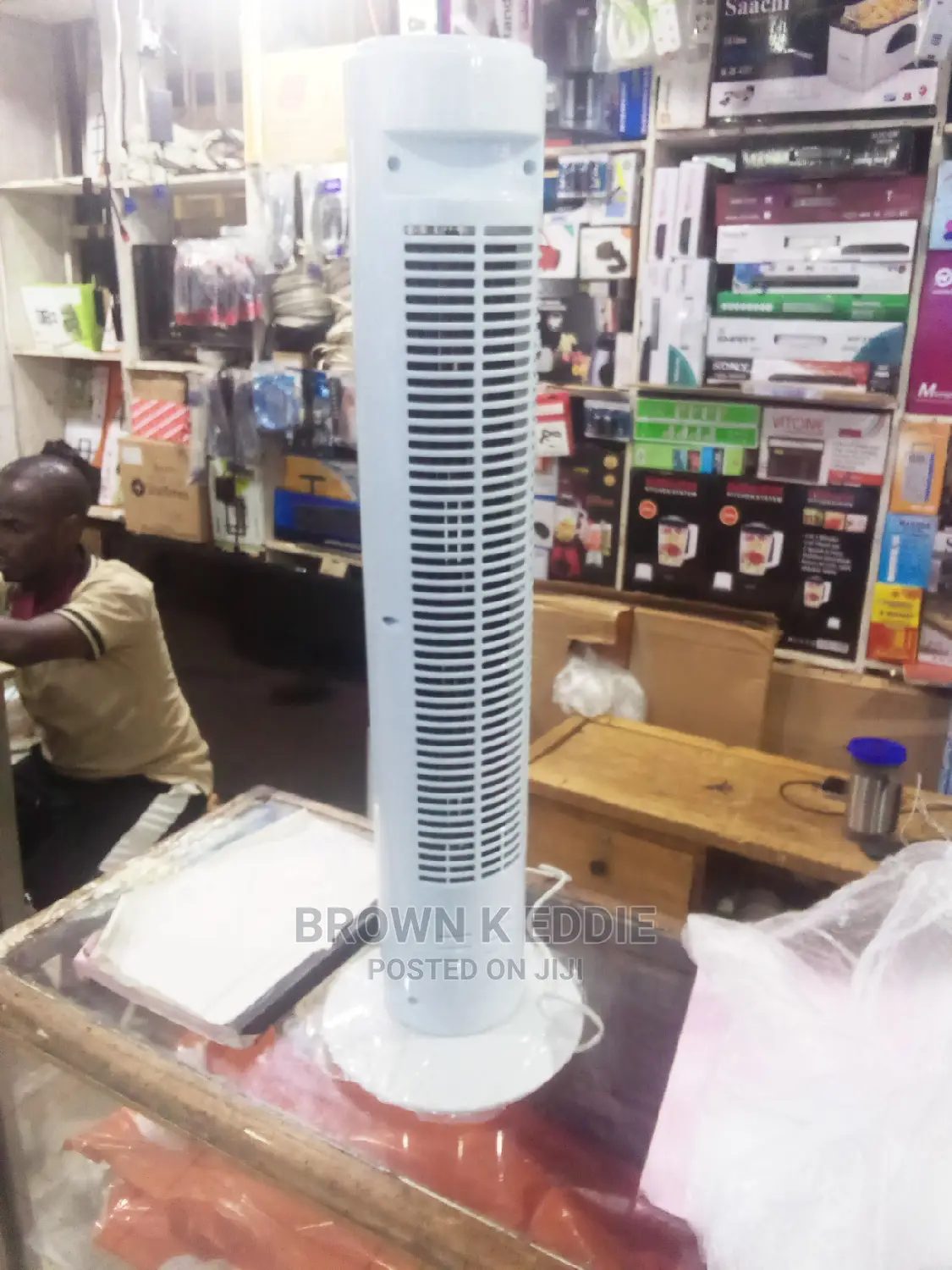 Tower Fan White