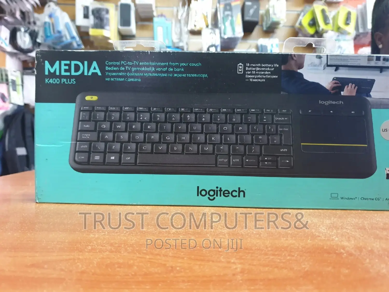 Logitech K400 Wireless Touch Keyboard