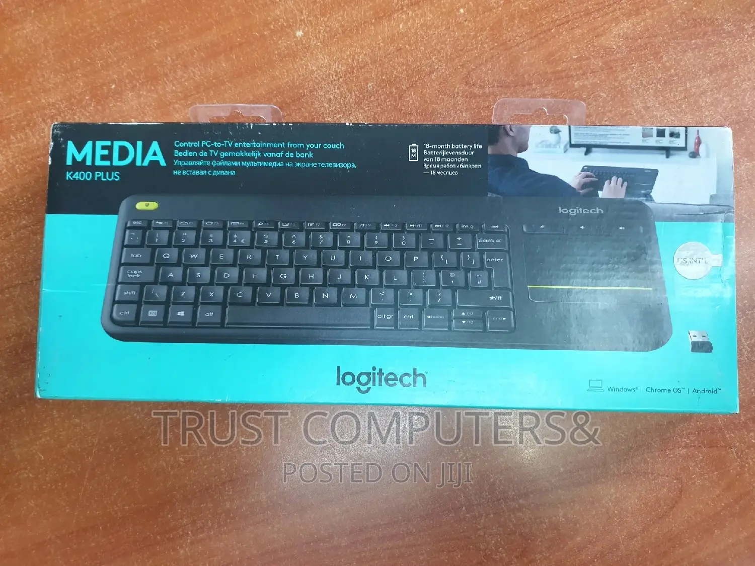 Logitech K400 Wireless Touch Keyboard