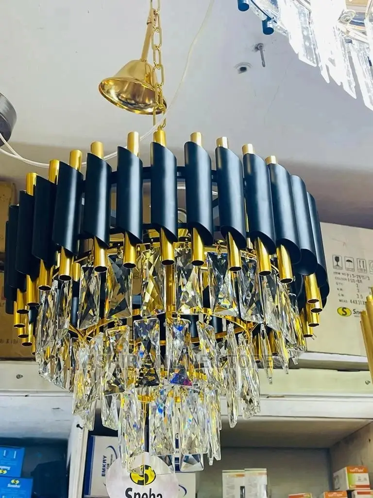 Black and Gold Ceiling Light