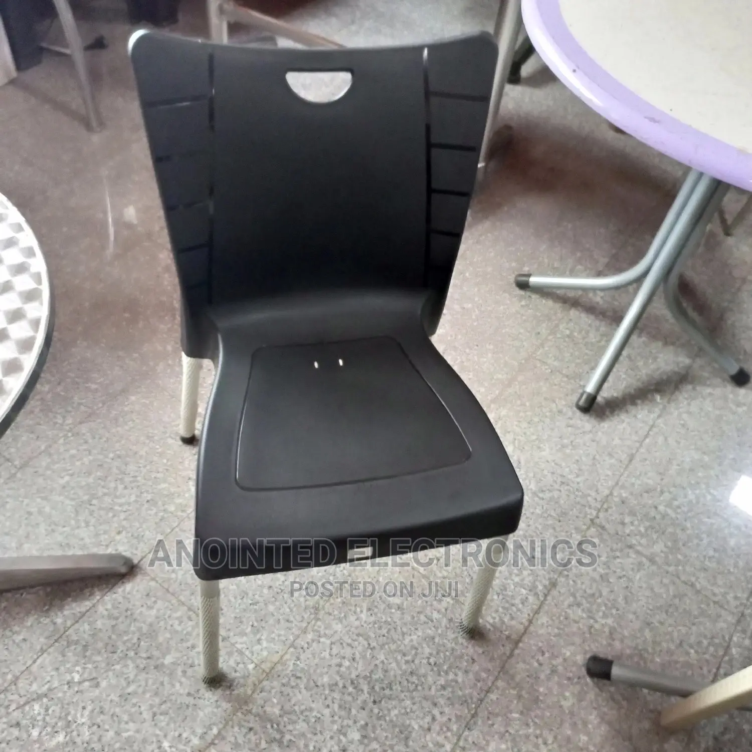 Plastic Black Chairs