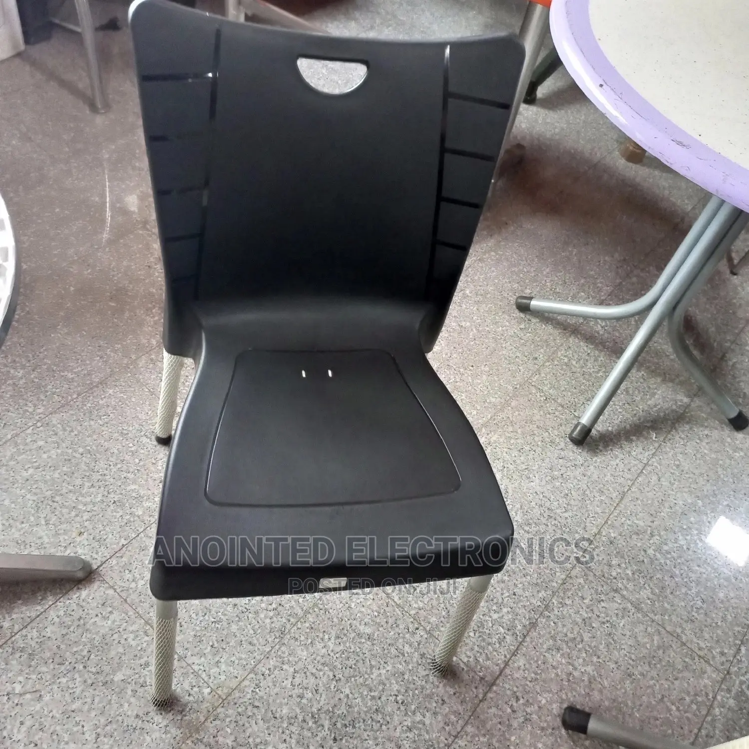 Plastic Black Chairs