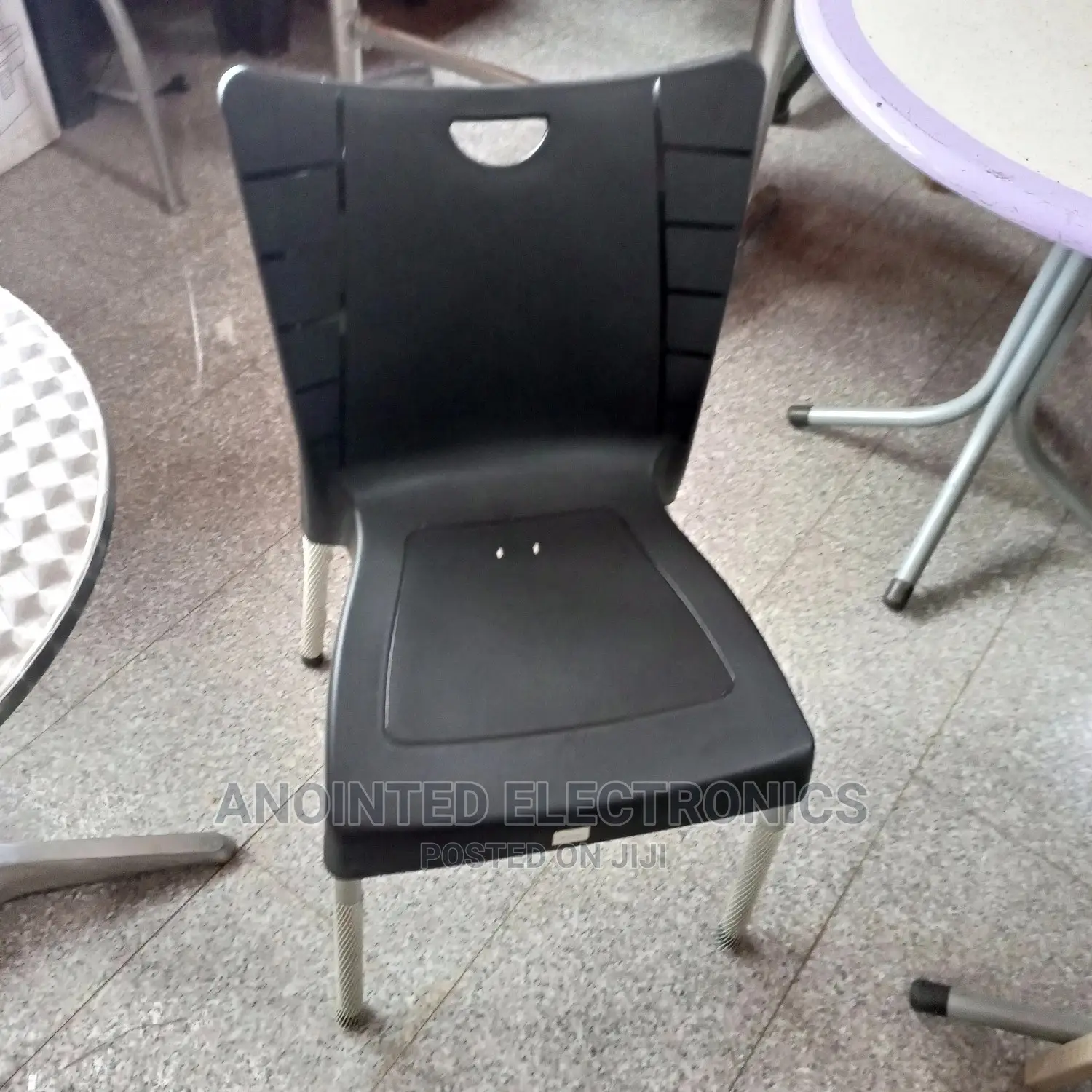 Plastic Black Chairs