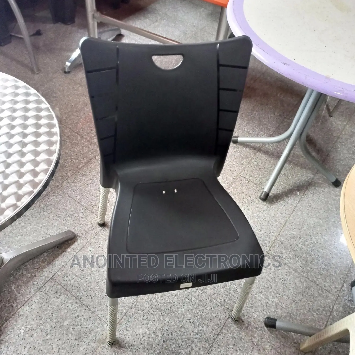 Plastic Black Chairs