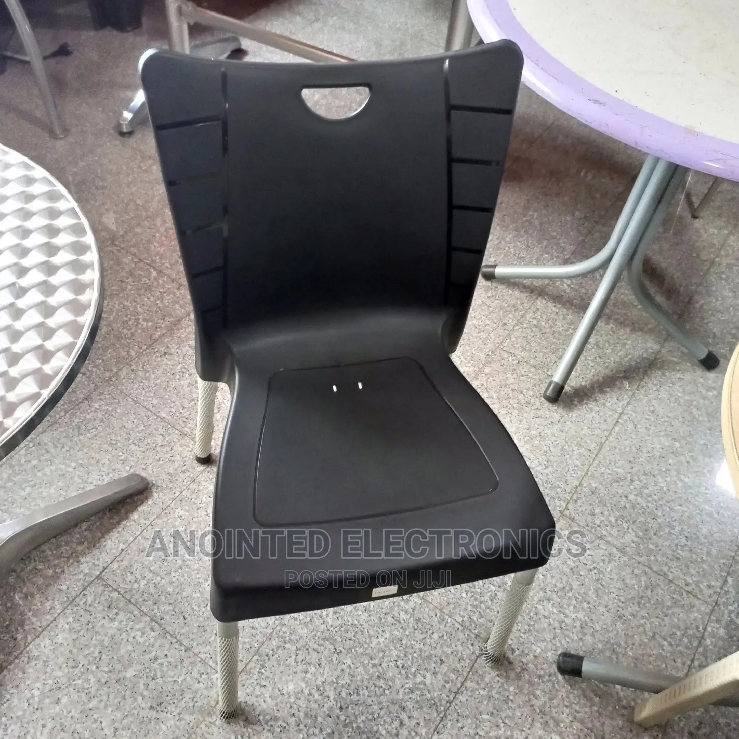 Plastic Black Chairs