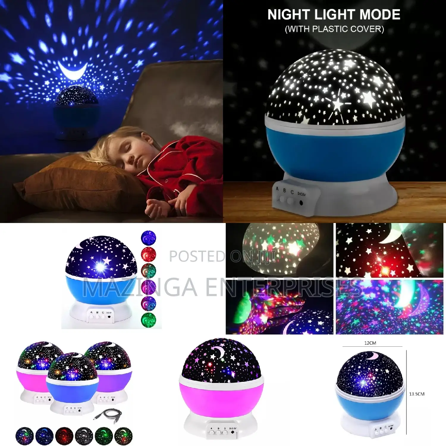 Kids Star Projector Bedroom Disco Lights