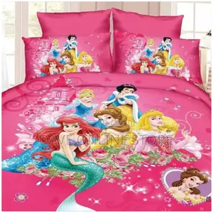 Kids Cartoon Duvets ( 1 Duvet,1 Bedsheet,1 Pillowcases