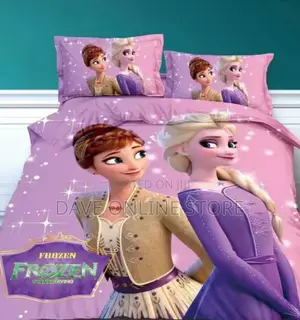 Kids Cartoon Duvets ( 1 Duvet,1 Bedsheet,1 Pillowcases