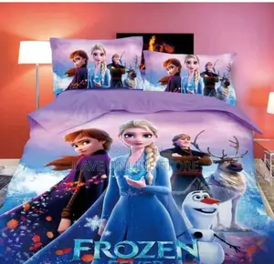 Kids Cartoon Duvets ( 1 Duvet,1 Bedsheet,1 Pillowcases