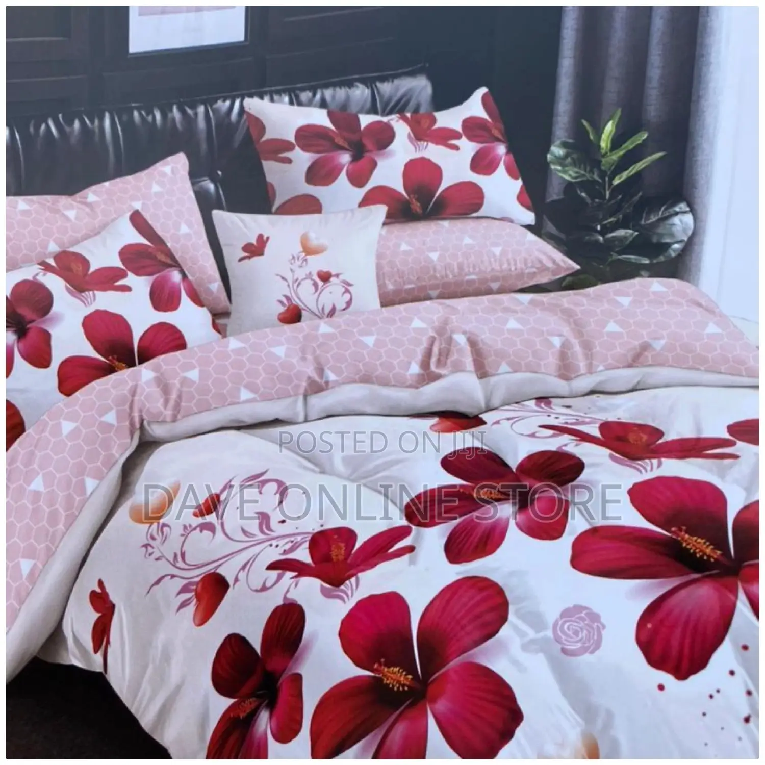 6*6 Duvets With One Bedsheet and Two Pillowcases