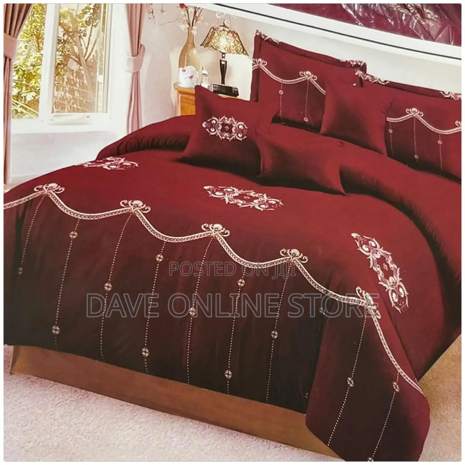 6*6 Duvets With One Bedsheet and Two Pillowcases