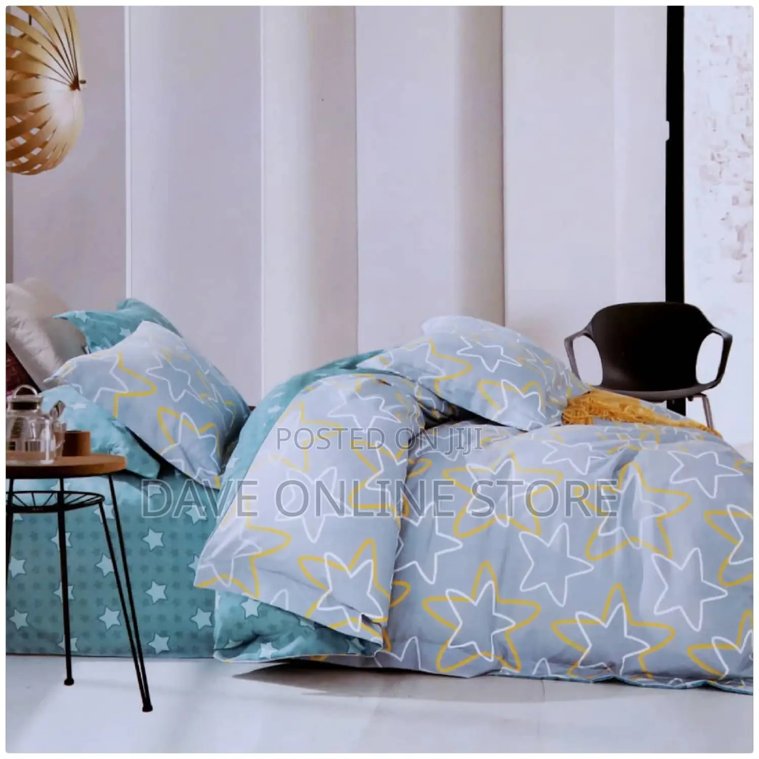 6*6 Duvets With One Bedsheet and Two Pillowcases