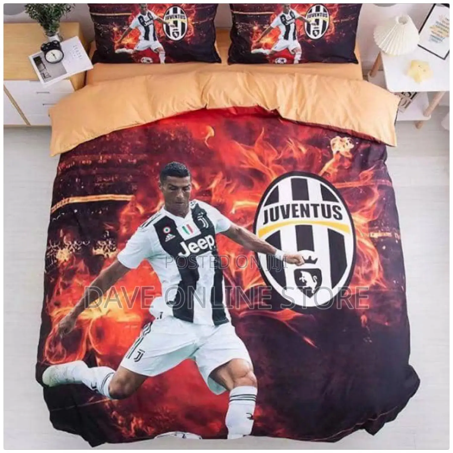Kids Cartoon Duvets ( 1 Duvet,1 Bedsheet,1 Pillowcases