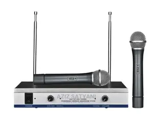 DH-744 MAX Prof Wirelss Micphone Hgh VHF Dul Channel Miphone