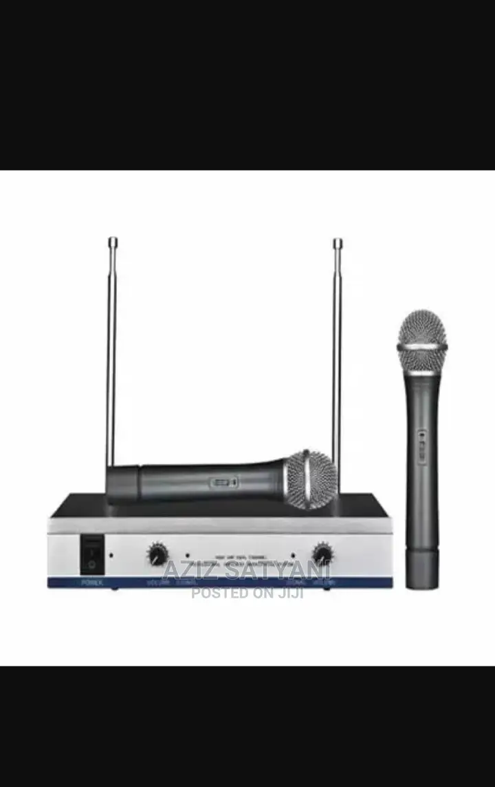DH-744 MAX Prof Wirelss Micphone Hgh VHF Dul Channel Miphone