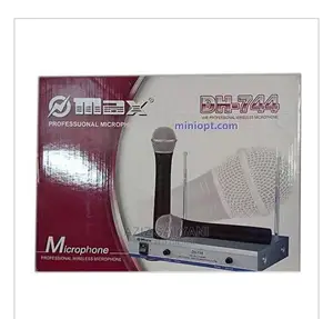 DH-744 MAX Prof Wirelss Micphone Hgh VHF Dul Channel Miphone