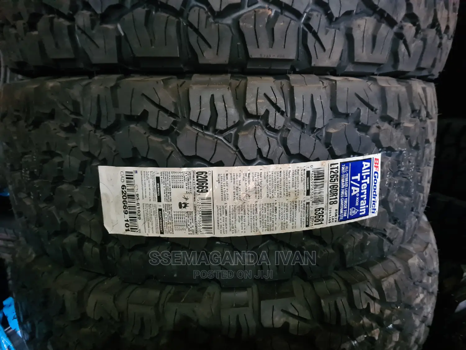 265/60r18 Bf Goodrich Tyres Made in Usa