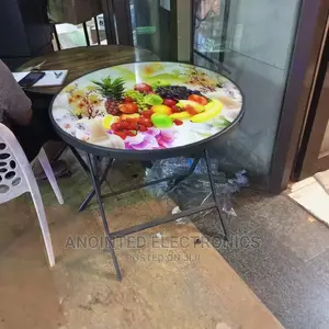 Foldable Glass Table