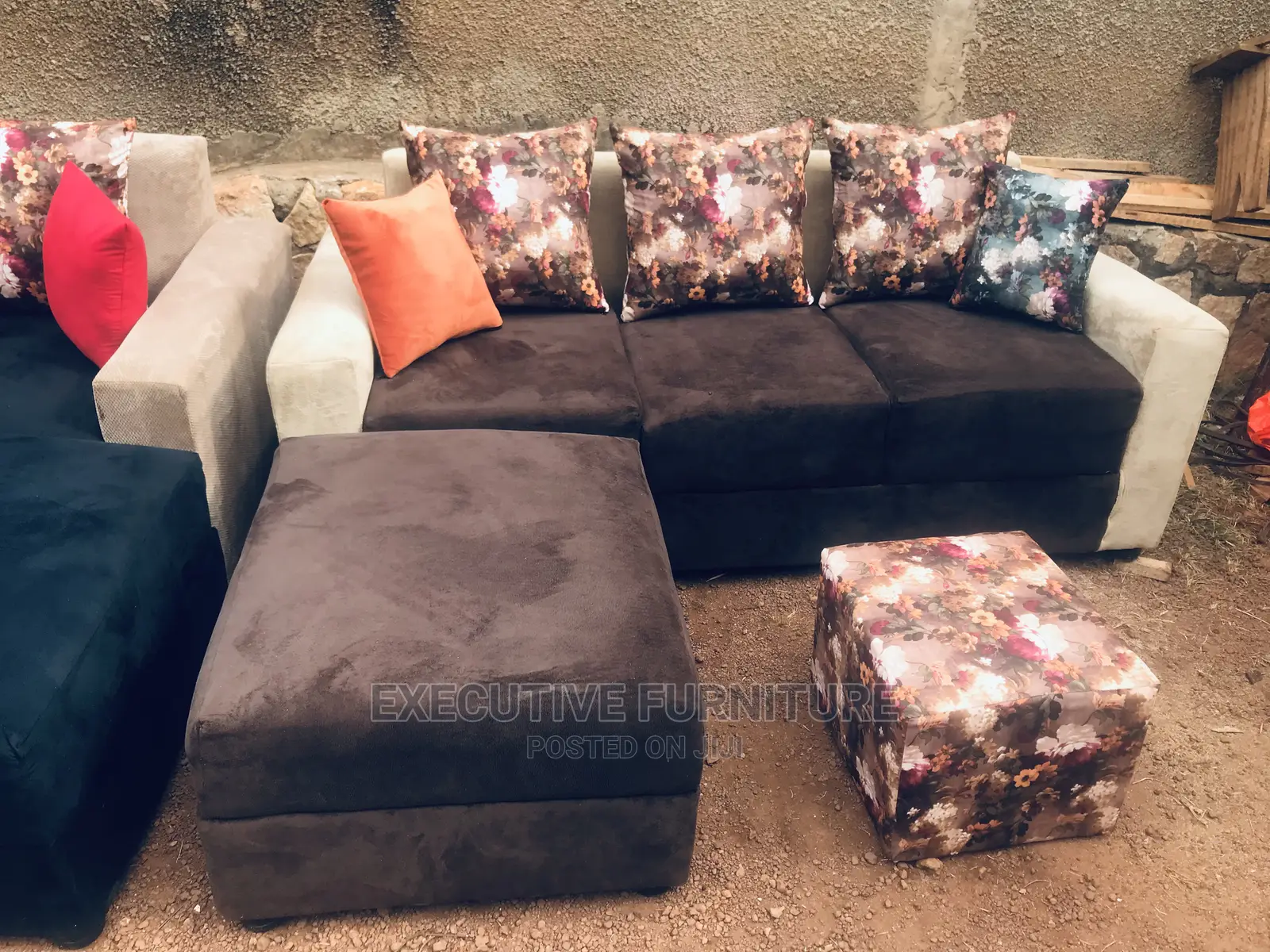 Mini Sectional L Sofa
