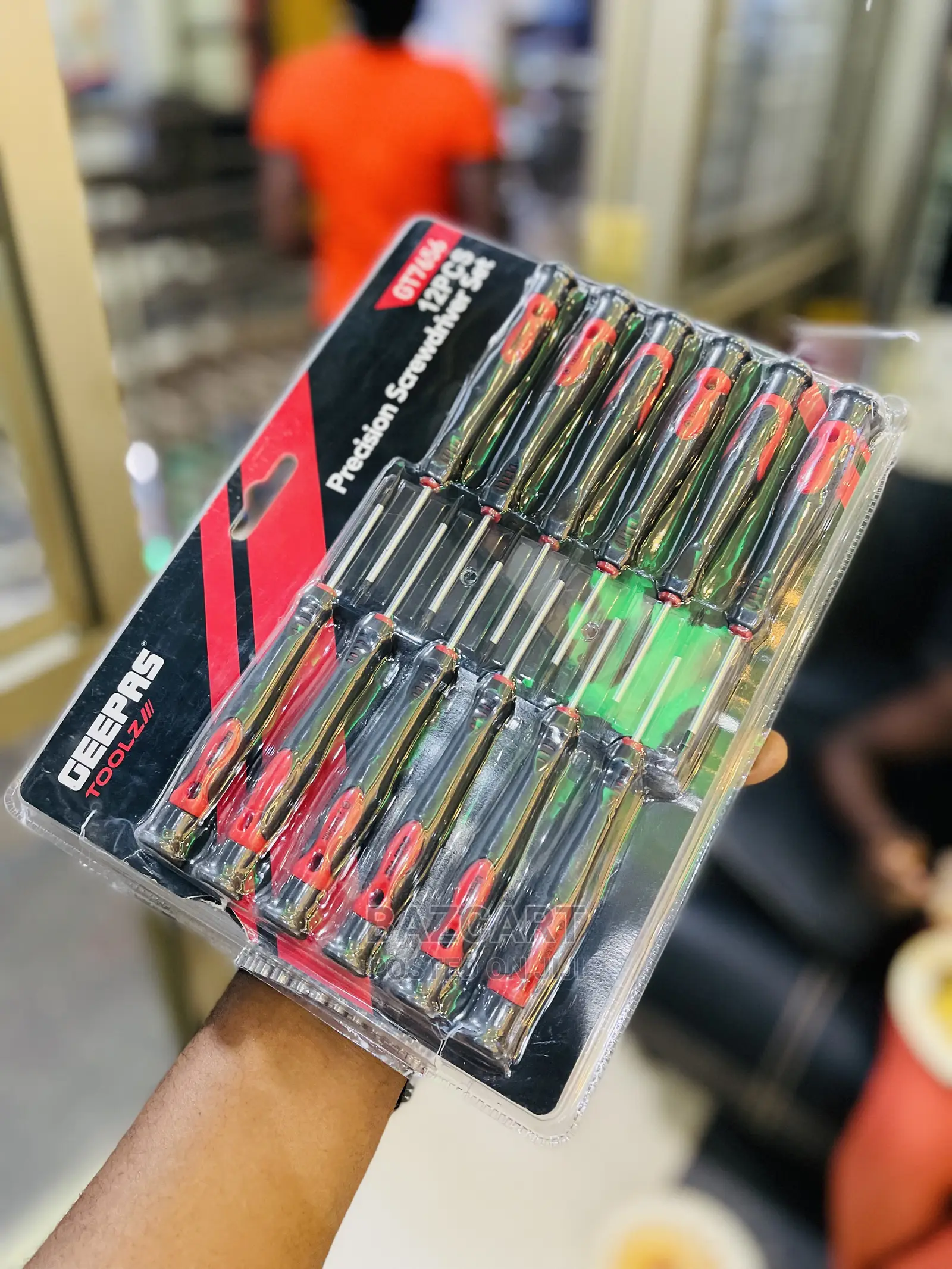 Geepas 12pc Precision Screwdriver Set Gt7656
