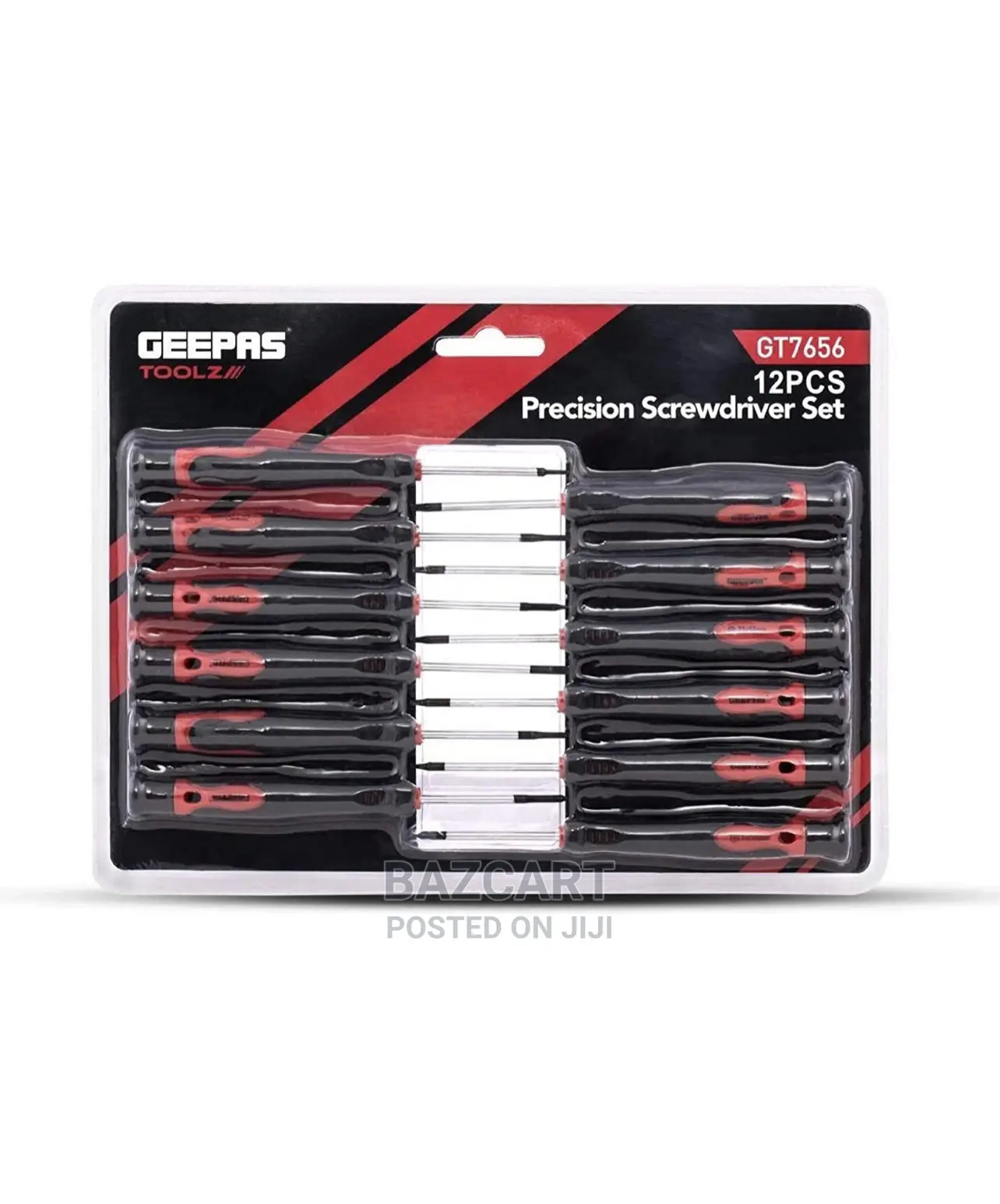 Geepas 12pc Precision Screwdriver Set Gt7656