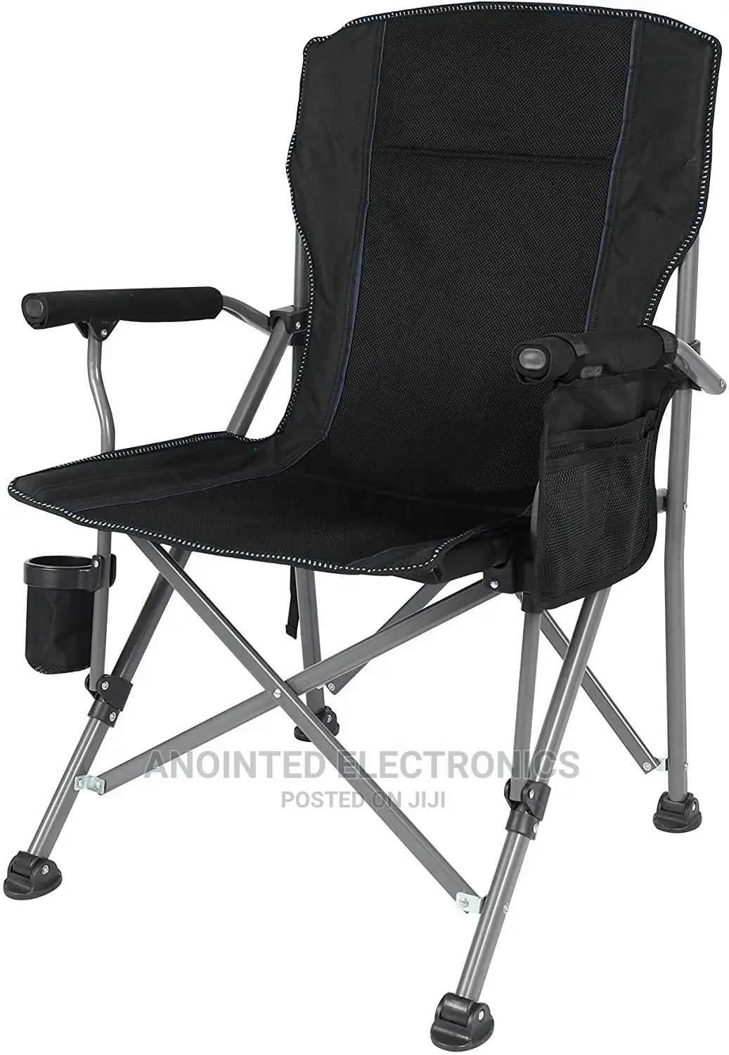Foldable Outdoor Chair Black