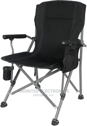 Foldable Outdoor Chair Black