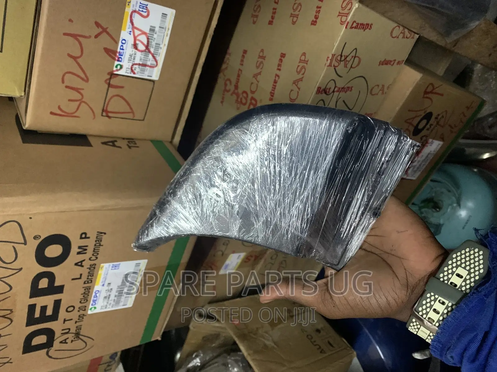 Hilux Vigo Rear Bumper Side Covers
