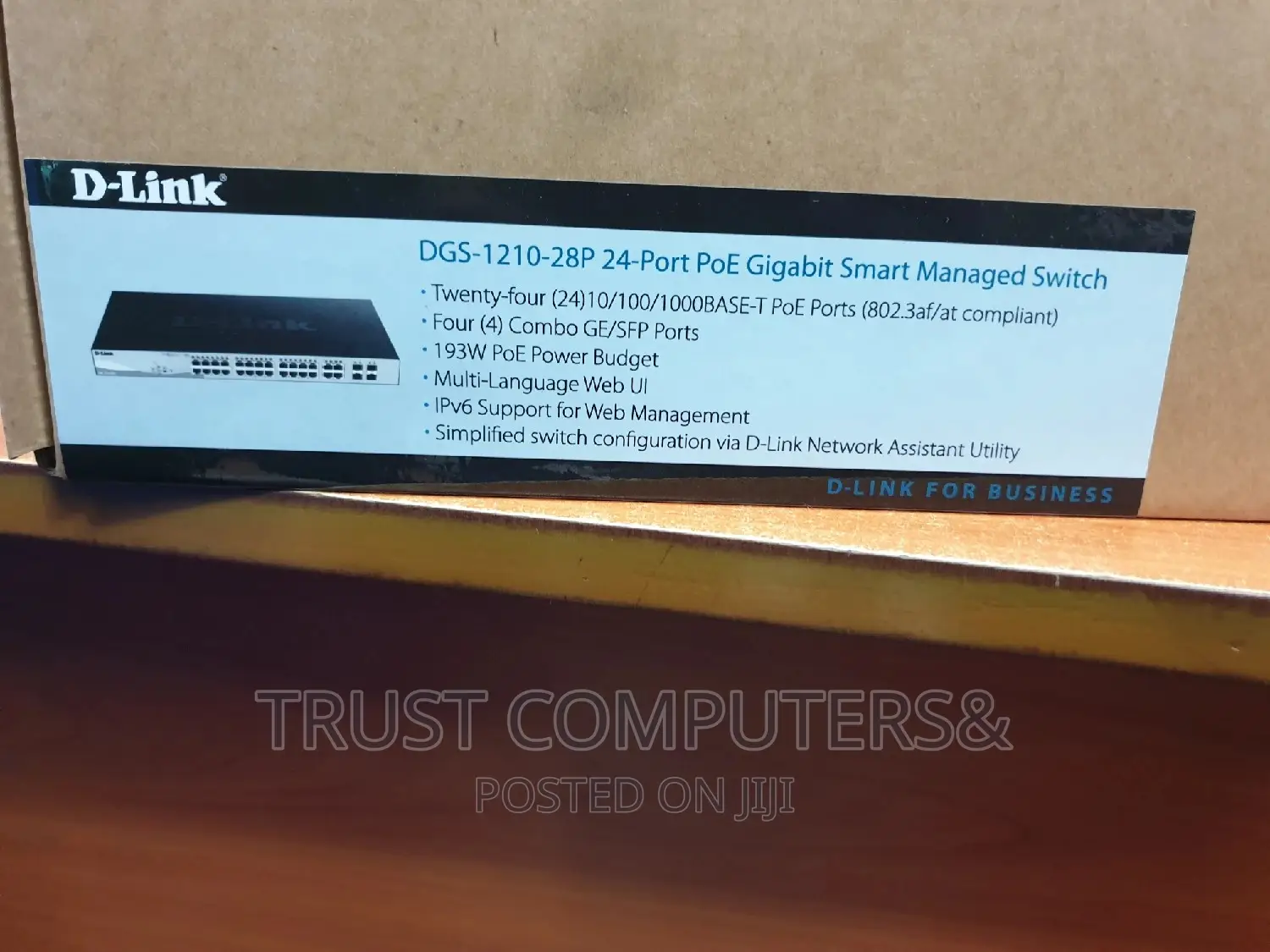 24port DGS 1210-28p Poe Gigabit Switch