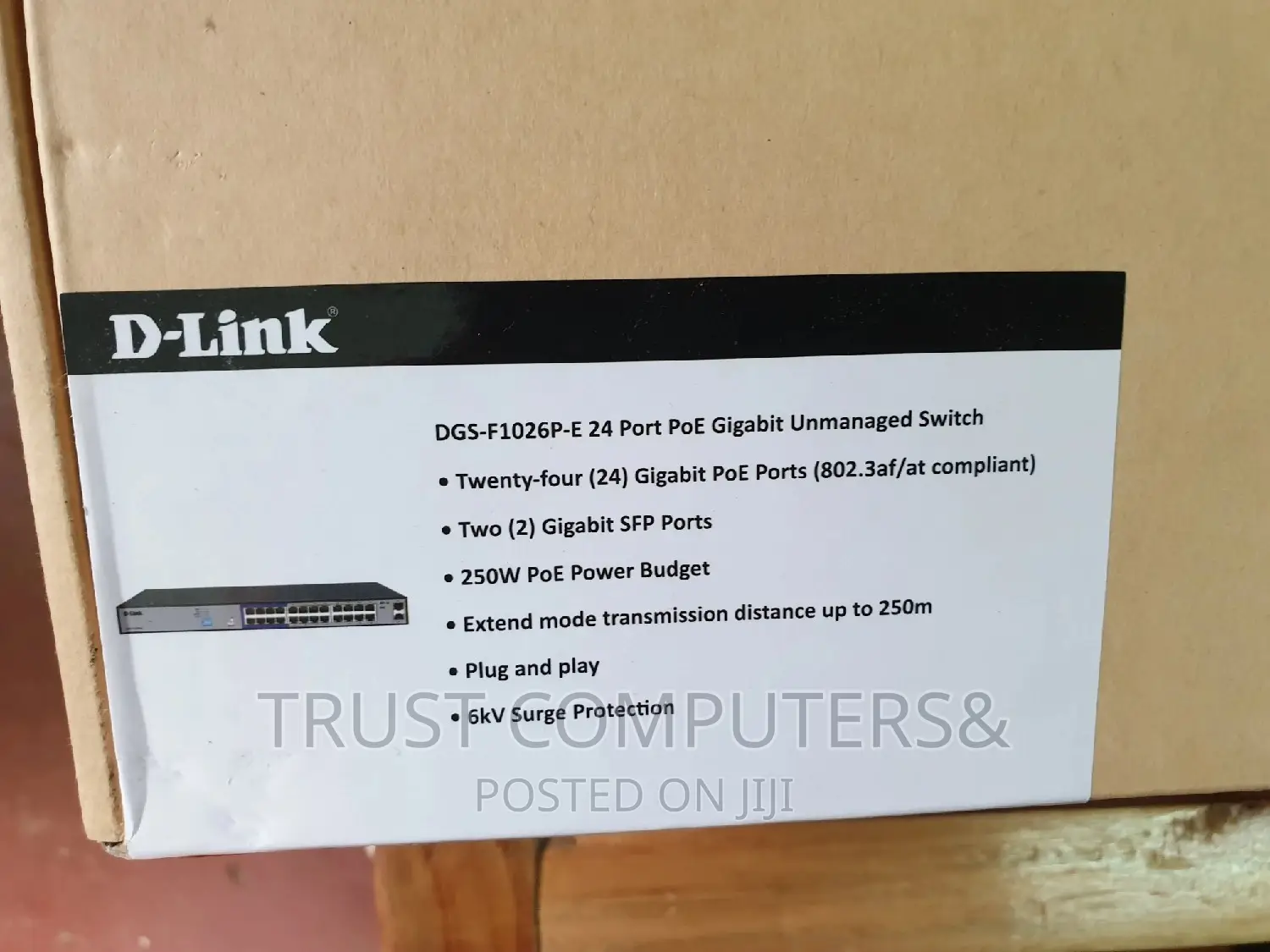 D-Link DGS-F1026P 24port Poe Gigabit Switch