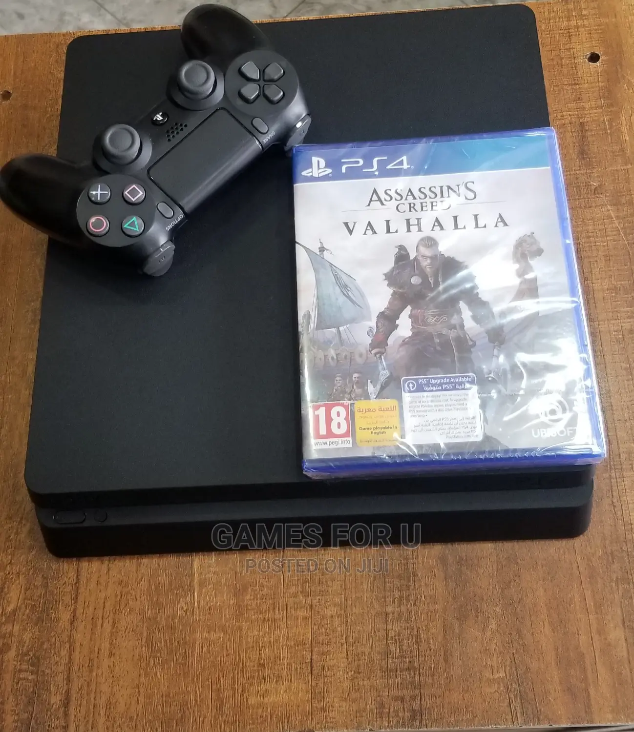 Ps4 Console 1pad and Assasins Creed Valhalla Ps4