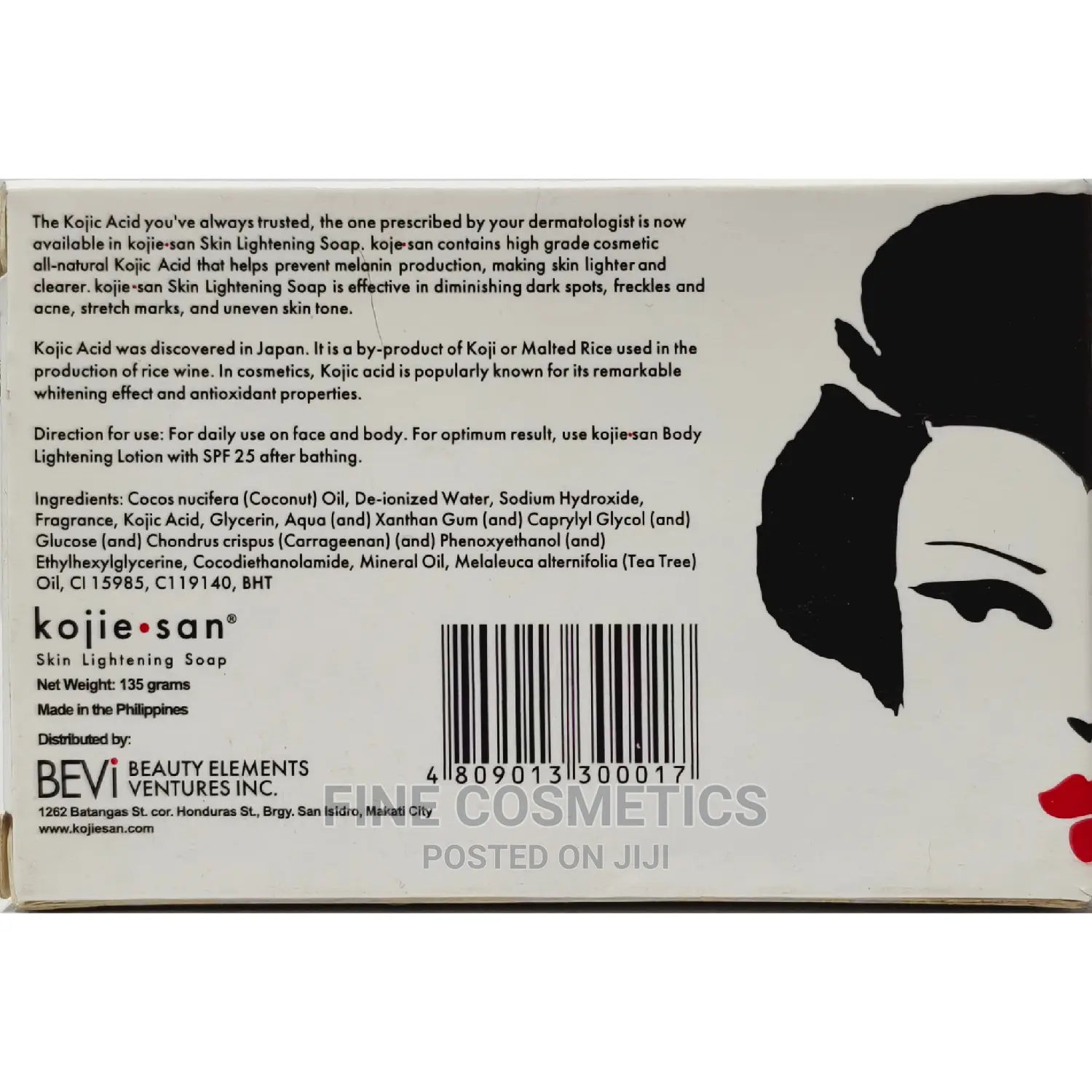 ORIGINAL Kojie San Skin Lightening Kojic Acid Soap