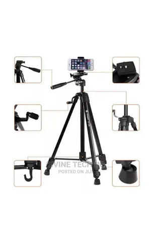 Photo - Phone Tripod Stand- For DSLR Camera With Bag