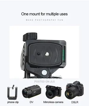 Phone Tripod Stand- For DSLR Camera With Bag