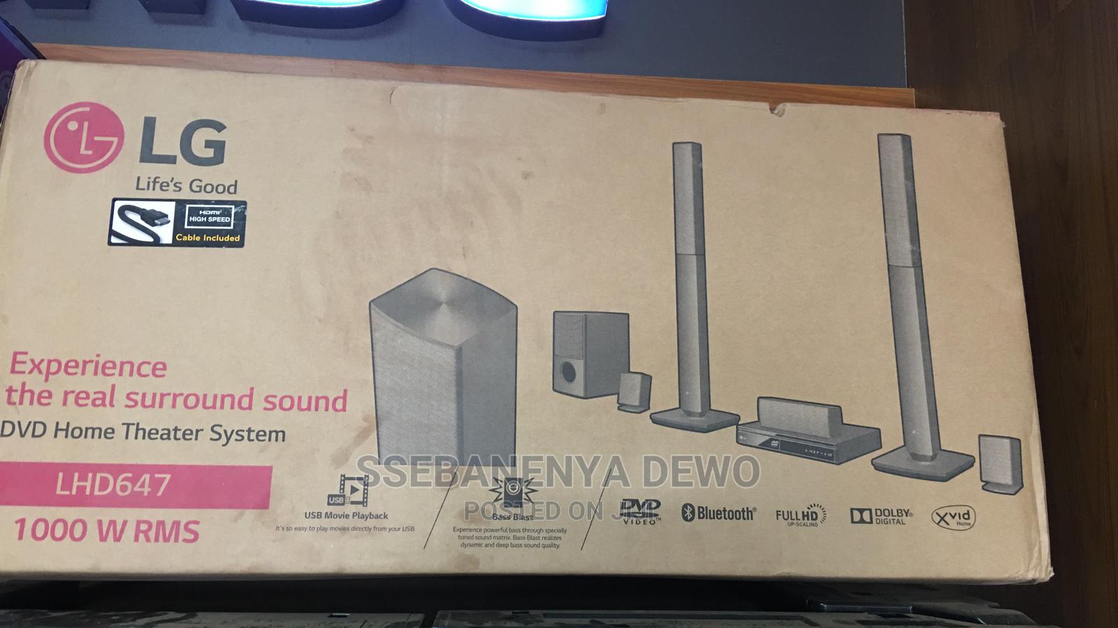 LG Home Theatre LHD647 Model in Makindye Audio & Music Equipment