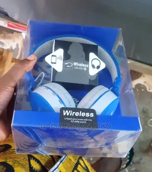 Wireless Ms Headphones Blue