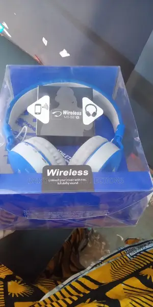 Wireless Ms Headphones Blue