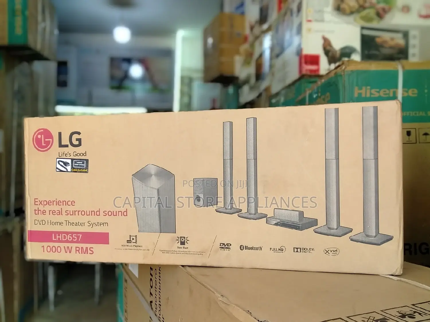 Heavy Bass Band Lg Home Theater Speakers ,Dvd Player