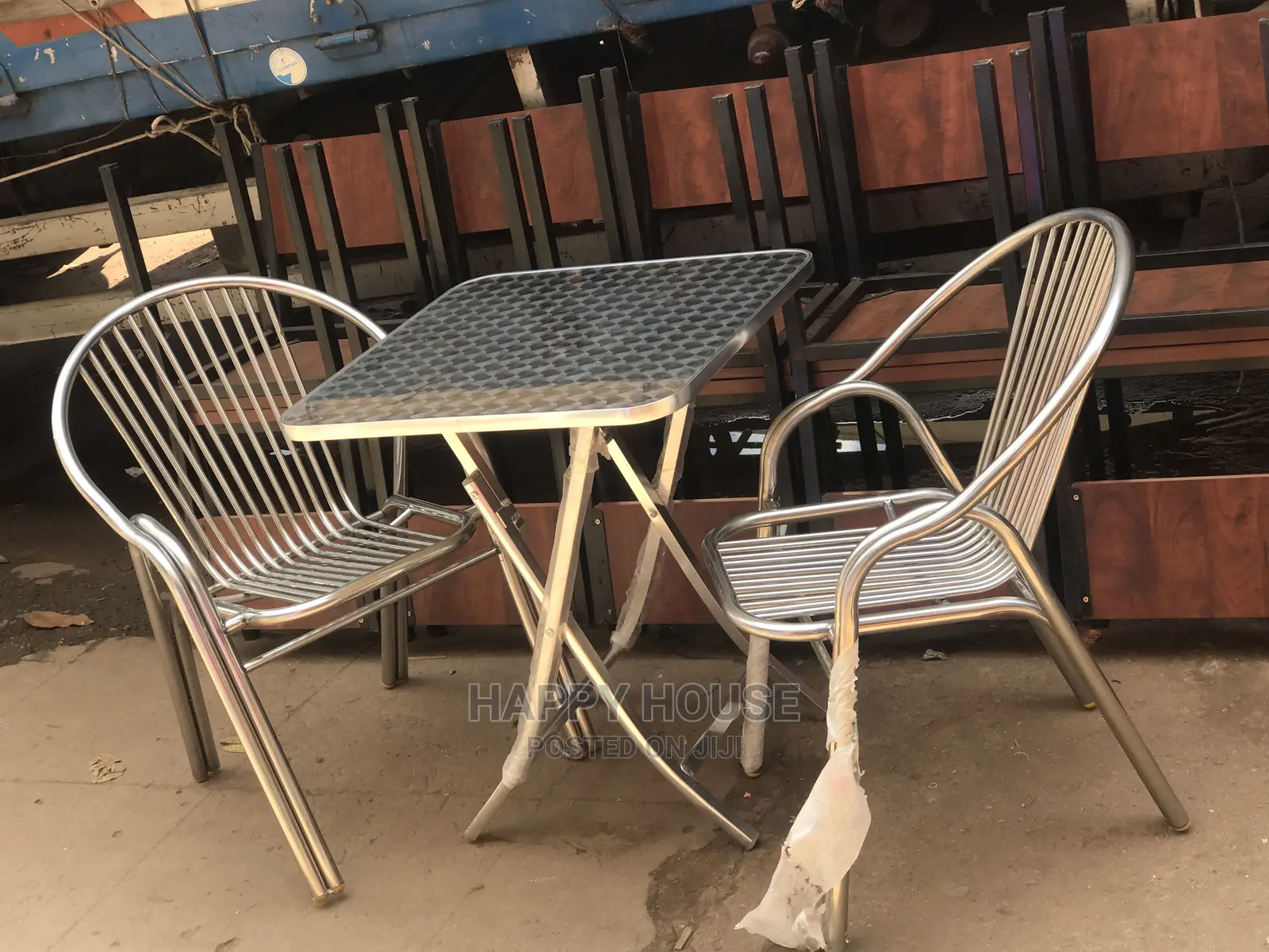 Set of Restaurant (Table and Chairs)