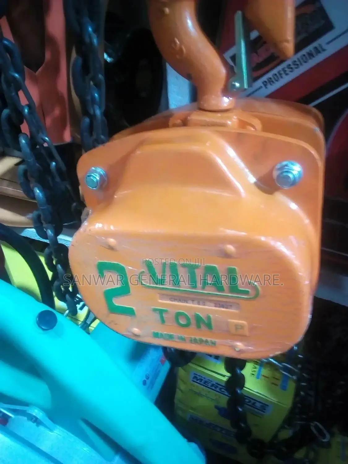 2ton Chain Blocks(Made in Japan)