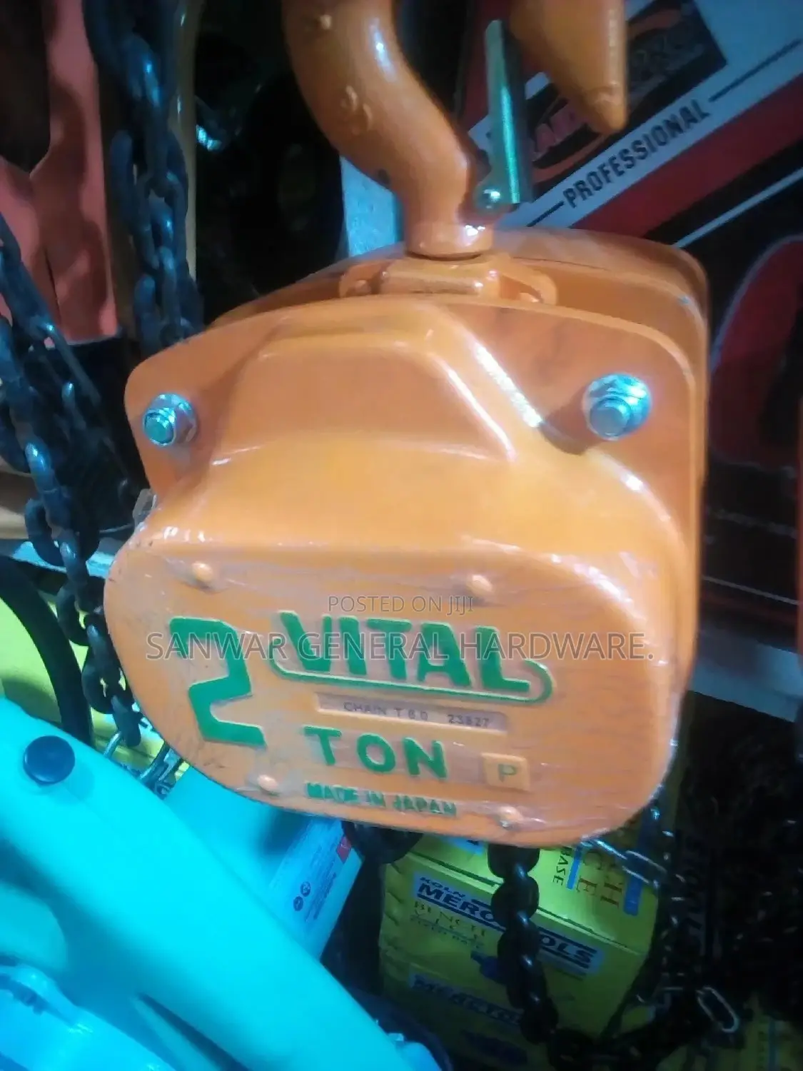 2ton Chain Blocks(Made in Japan)