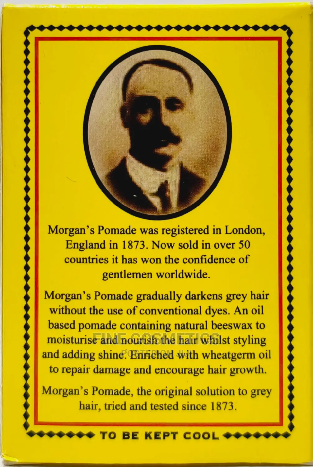Original Morgans Hair Darkening Pomad Solution For Grey Hair